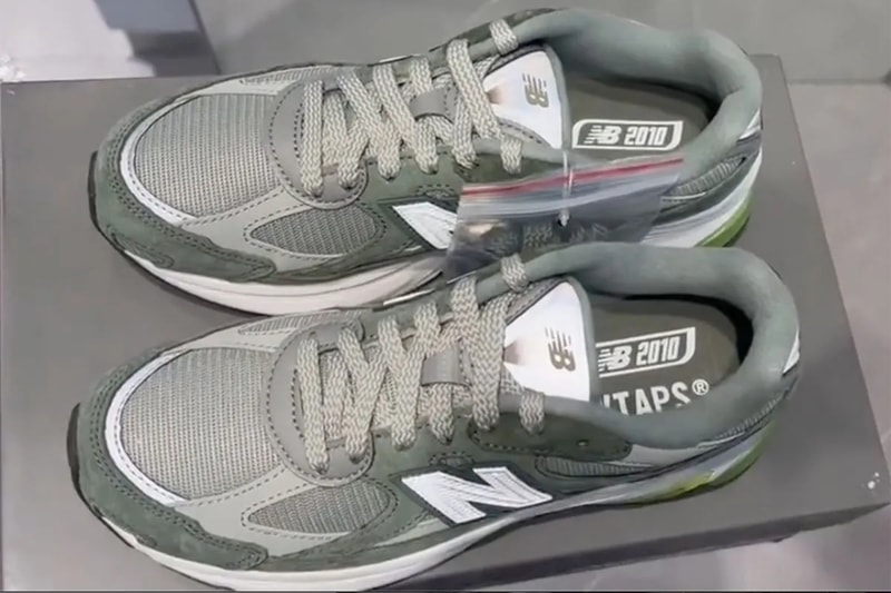 ダブルタップス x ニューバランスの最新コラボ アブゾーブ2010 が登場か WTAPS New Balance ABZORB 2010 first look