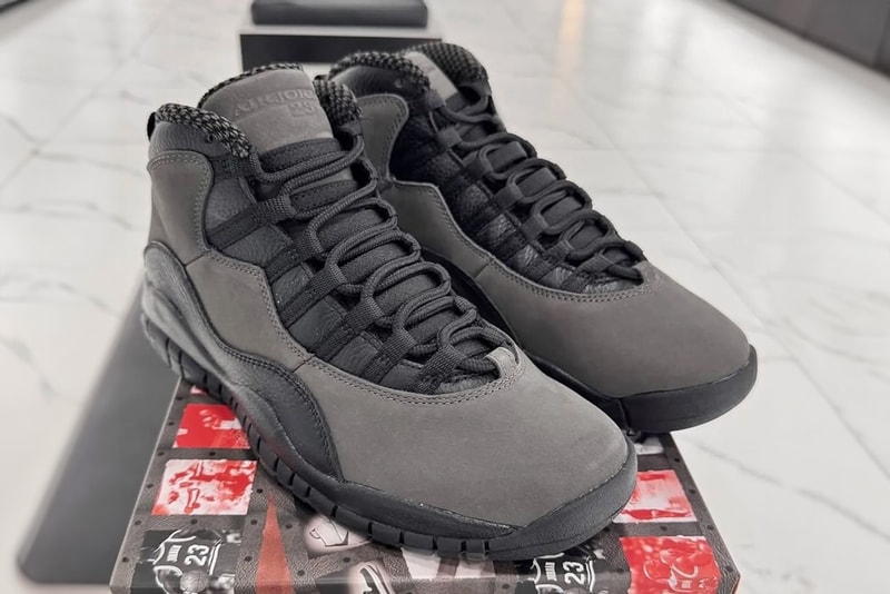 エアジョーダン10 “シャドウ”のディテールをチェック air jordan 10 shadow release info