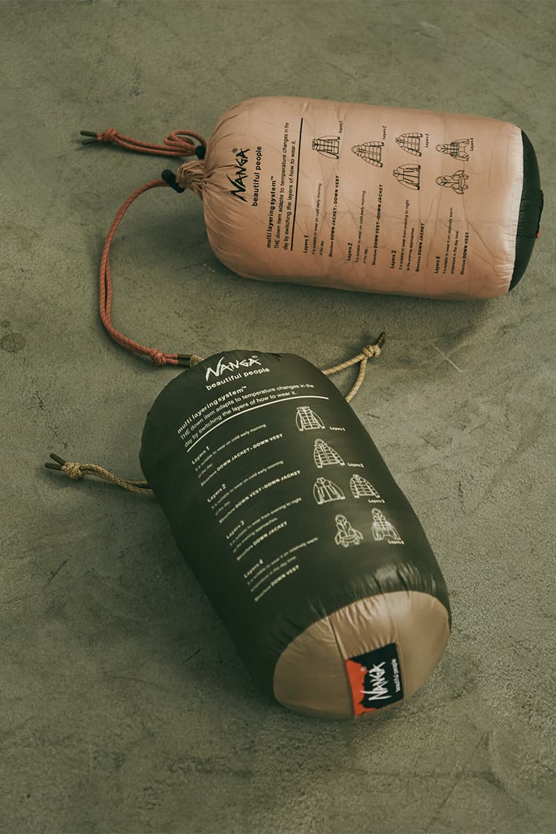 ナンガxビューティフルピープルによるコラボコレクション第2弾が登場 nanga beautiful people collabo collection release info