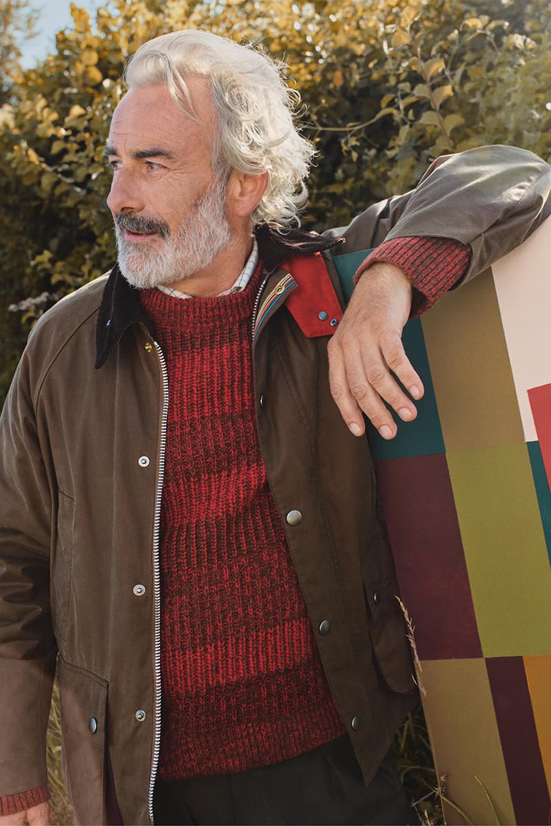 ポールスミスとバブアーによる新たなコレクションが発売 paul smith barbour paul smith loves barbour collection release info