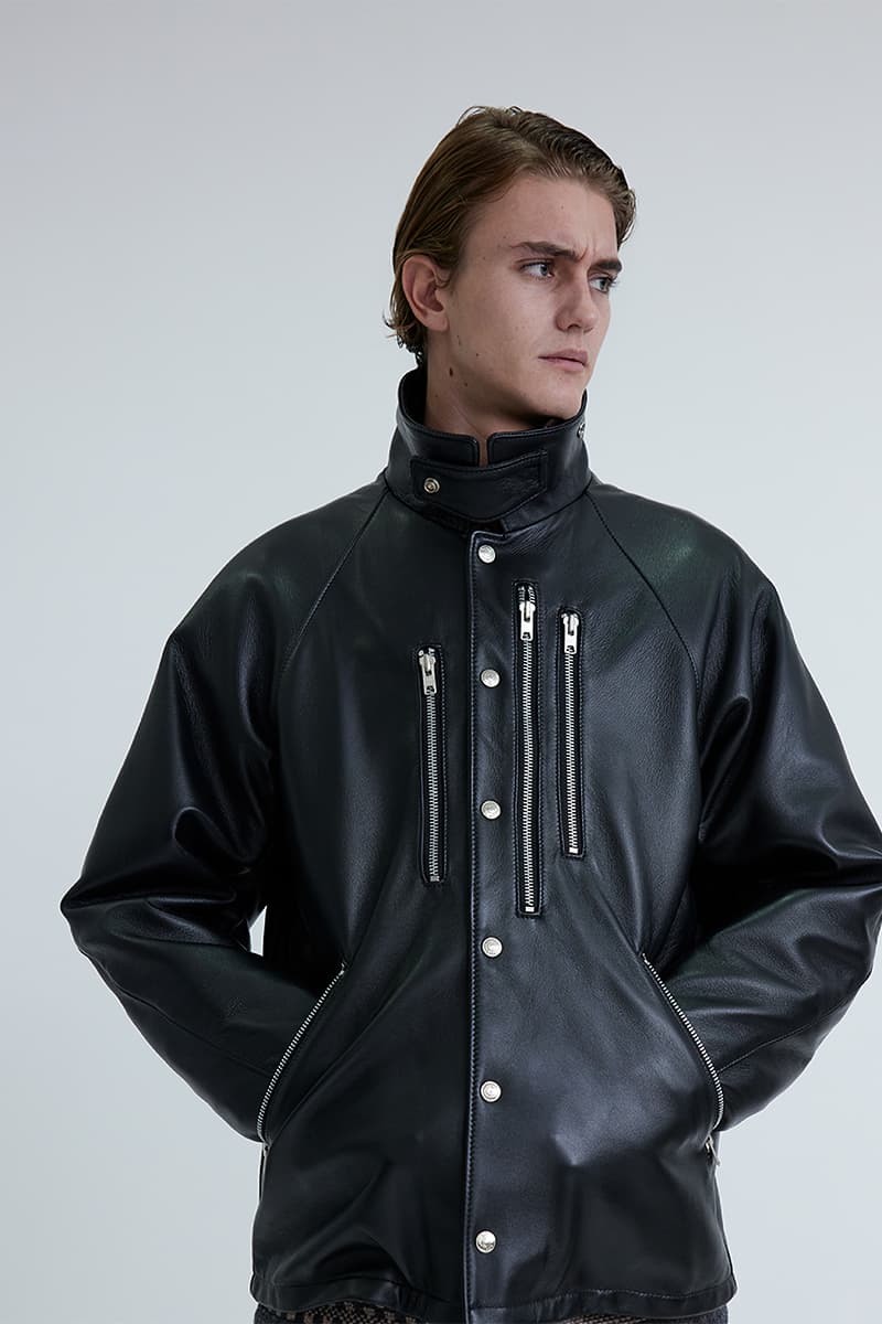 ホワイト マウンテニアリングxショッによるレザーコーチジャケットがリリース white-mountaineering-schott-leather-coach-jacket-release-info