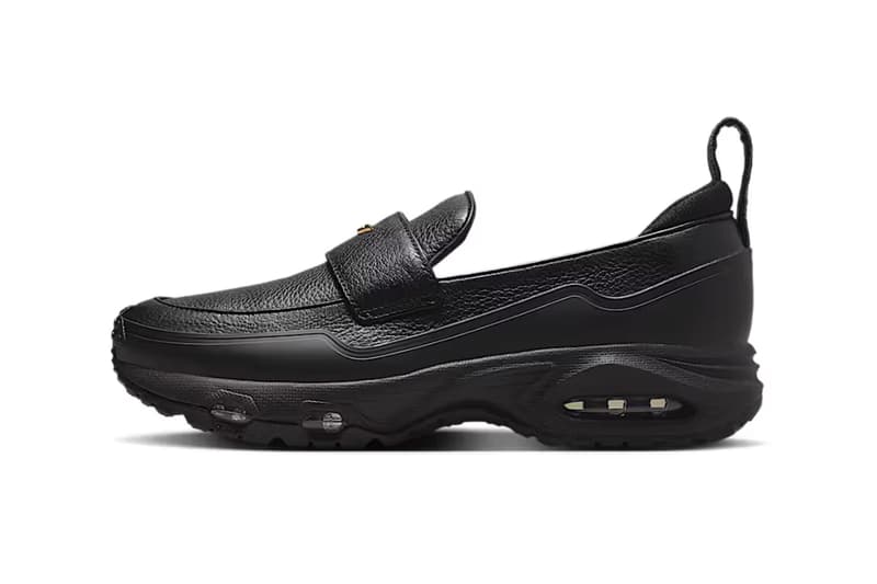 ナイキのローファー型スニーカー エア マックス フェノメナに待望のオールブラックが登場 Nike Air Max Phenomena Black Black/Smoke Grey-Pink Foam-Metallic Gold IM8814-001