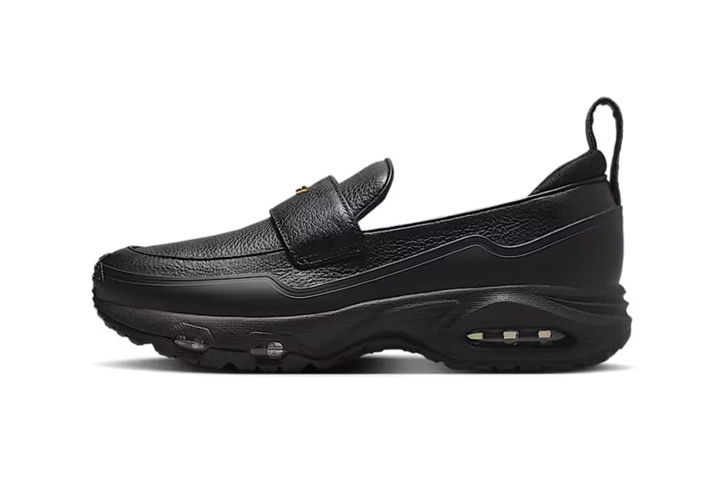 ナイキのローファー型スニーカー エア マックス フェノメナに待望のオールブラックが登場 Nike Air Max Phenomena Black Black/Smoke Grey-Pink Foam-Metallic Gold IM8814-001