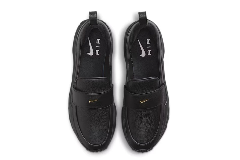ナイキのローファー型スニーカー エア マックス フェノメナに待望のオールブラックが登場 Nike Air Max Phenomena Black Black/Smoke Grey-Pink Foam-Metallic Gold IM8814-001