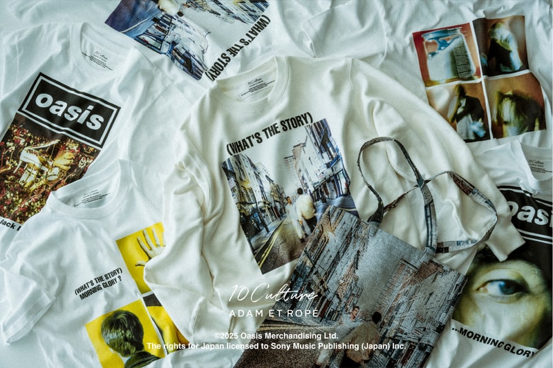 オアシス テンカルチャー アダム エ ロペ から2025年第3弾コラボレーション Oasis x 10Culture ADAM ET ROPÉ 3rd Collaboration