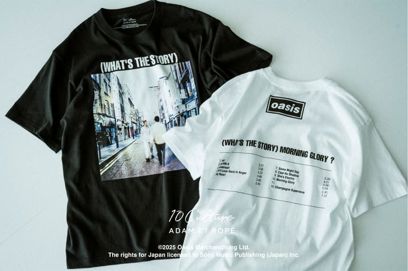 オアシス テンカルチャー アダム エ ロペ から2025年第3弾コラボレーション Oasis x 10Culture ADAM ET ROPÉ 3rd Collaboration