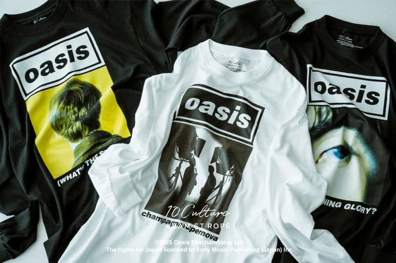 オアシス テンカルチャー アダム エ ロペ から2025年第3弾コラボレーション Oasis x 10Culture ADAM ET ROPÉ 3rd Collaboration
