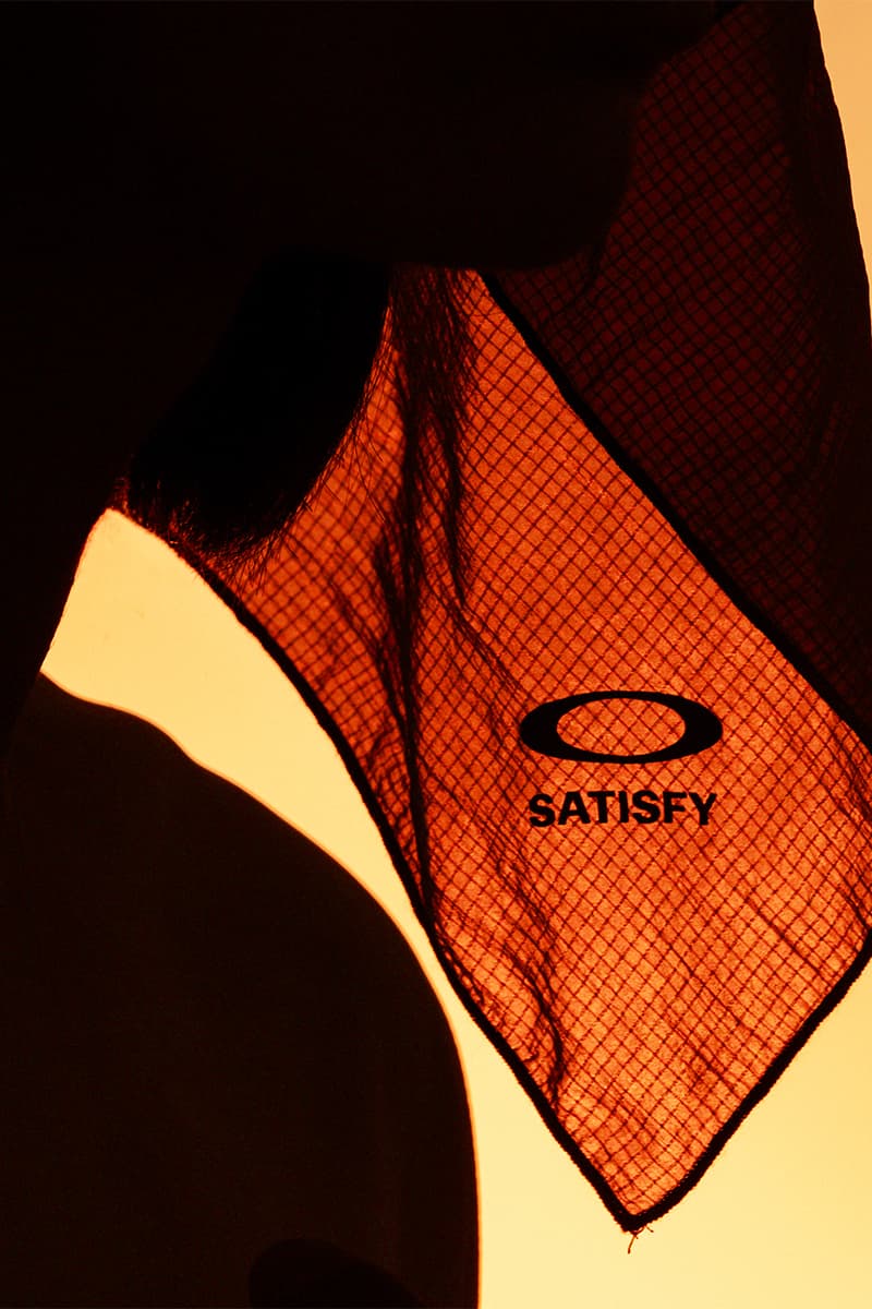 サティスファイxオークリーによる最新コラボコレクションが発売 satisfy oakley collabo collection release info