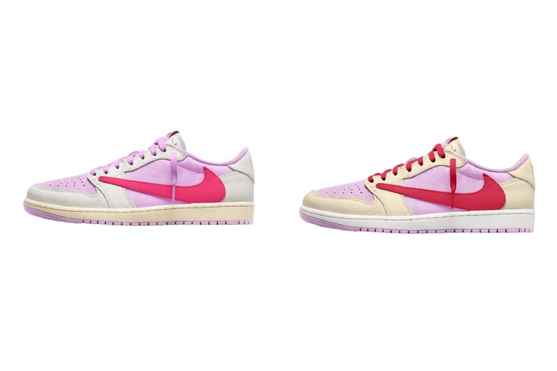 トラヴィス・スコット x Air Jordan 1 Low OG “Pink Pack” が2026年夏に発売との噂