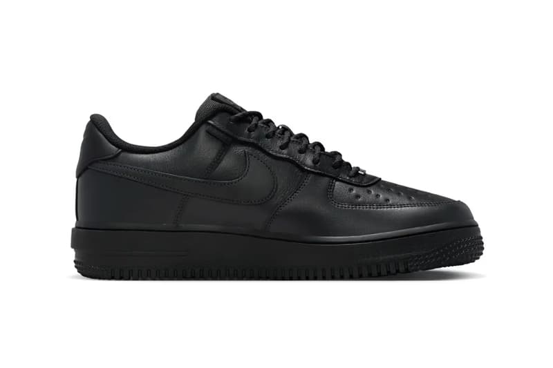 ヴィブラム x ナイキ エアフォース 1 ローに最注目のブラックが登場 Vibram x Nike Air Force 1 Low GORE-TEX "Black"