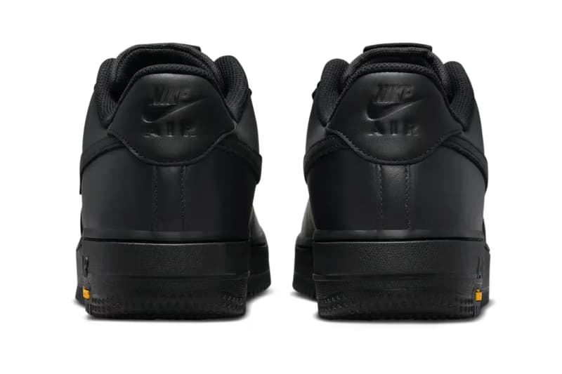 ヴィブラム x ナイキ エアフォース 1 ローに最注目のブラックが登場 Vibram x Nike Air Force 1 Low GORE-TEX "Black"