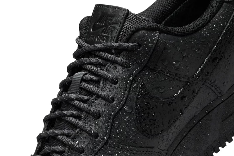 ヴィブラム x ナイキ エアフォース 1 ローに最注目のブラックが登場 Vibram x Nike Air Force 1 Low GORE-TEX "Black"