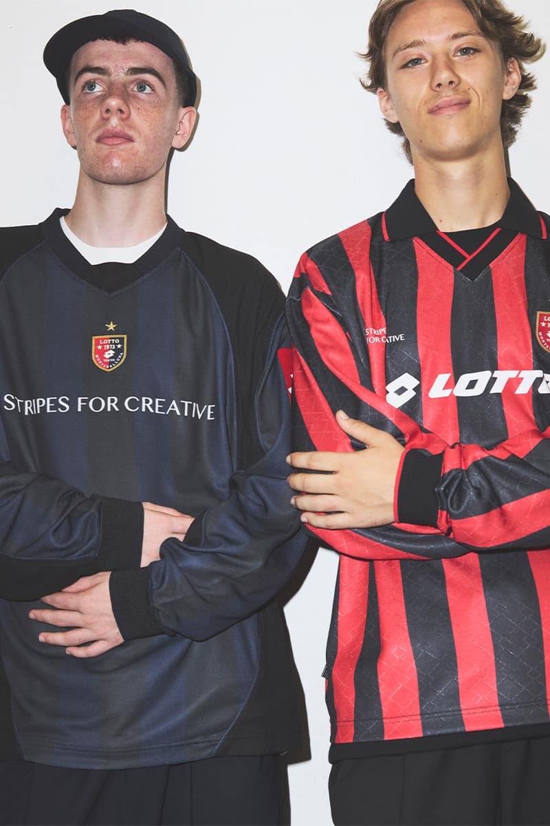 ロットとストライプフォークリエイティブによる初のコラボレーションが実現 lotto stripes for creative collaboration release info