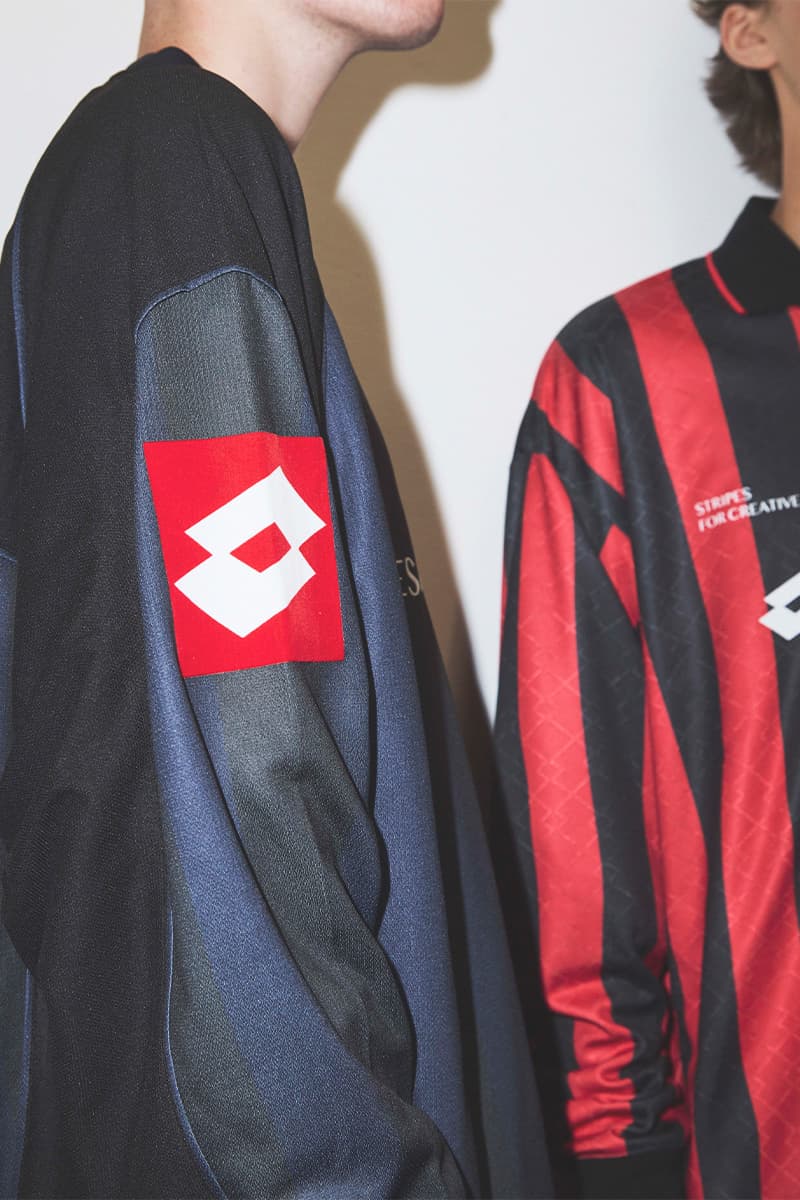 ロットとストライプフォークリエイティブによる初のコラボレーションが実現 lotto stripes for creative collaboration release info