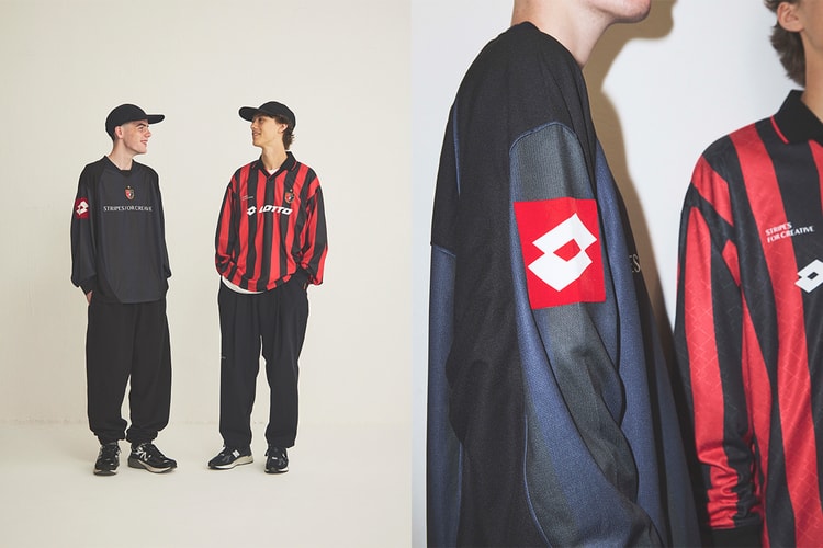 LOTTO と STRIPES FOR CREATIVE による初のコラボレーションが実現