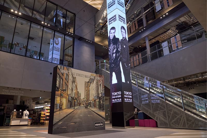 オアシス 日本初・唯一の公式ポップアップ・ショップが渋谷 ミヤシタパーク にオープン Oasis Live ‘25 Tokyo Fan Store open info