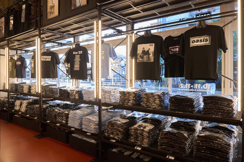 オアシス 日本初・唯一の公式ポップアップ・ショップが渋谷 ミヤシタパーク にオープン Oasis Live ‘25 Tokyo Fan Store open info