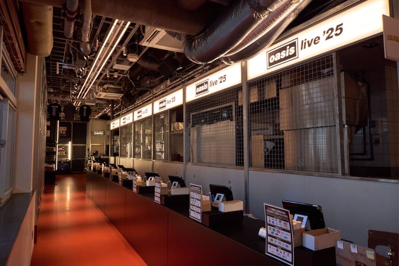オアシス 日本初・唯一の公式ポップアップ・ショップが渋谷 ミヤシタパーク にオープン Oasis Live ‘25 Tokyo Fan Store open info