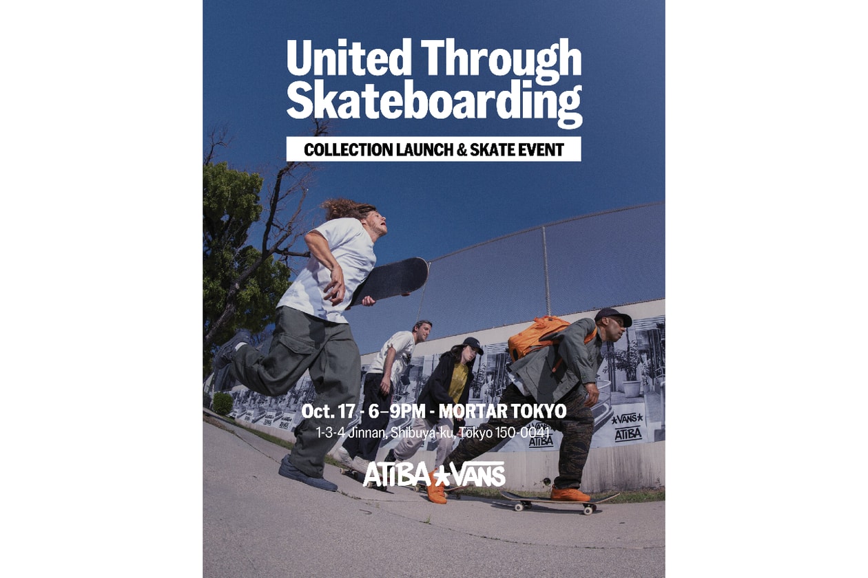 ヴァンズが写真家 アティバ・ジェファーソンを招聘したスペシャルイベントを東京で開催 VANS Atiba Jefferson  “United Through Skateboarding” Tokyo Launch Event