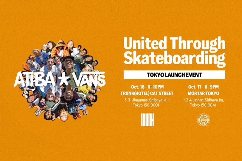 ヴァンズが写真家 アティバ・ジェファーソンを招聘したスペシャルイベントを東京で開催 VANS Atiba Jefferson  “United Through Skateboarding” Tokyo Launch Event