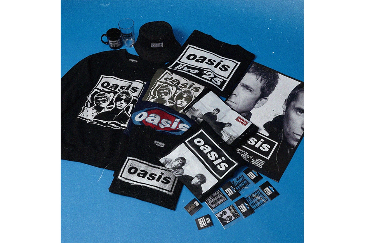 オアシス 日本初・唯一の公式ポップアップ・ショップが渋谷 ミヤシタパーク にオープン Oasis Live ‘25 Tokyo Fan Store open info