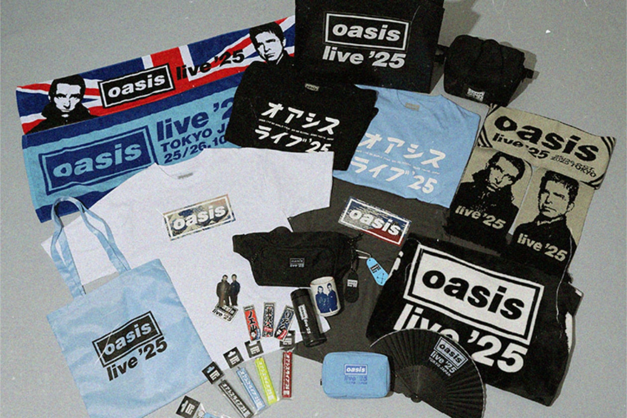 オアシス 日本初・唯一の公式ポップアップ・ショップが渋谷 ミヤシタパーク にオープン Oasis Live ‘25 Tokyo Fan Store open info