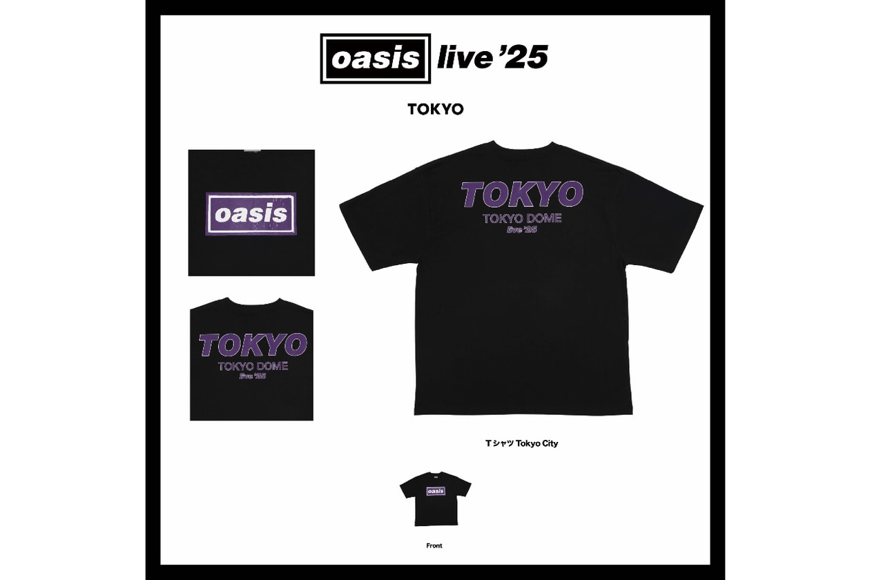 オアシス 日本初・唯一の公式ポップアップ・ショップが渋谷 ミヤシタパーク にオープン Oasis Live ‘25 Tokyo Fan Store open info