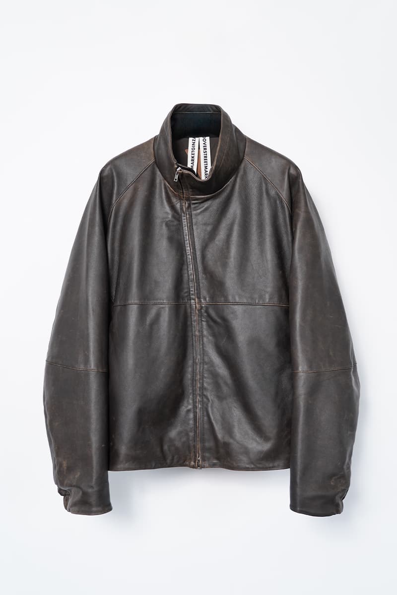 エヌティーエヌがドーバーストリートマーケットギンザ別注レザージャケットを発売 ntn dover street market ginza leather jaket release info