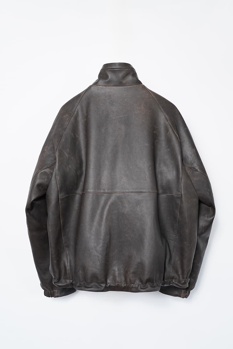 エヌティーエヌがドーバーストリートマーケットギンザ別注レザージャケットを発売 ntn dover street market ginza leather jaket release info