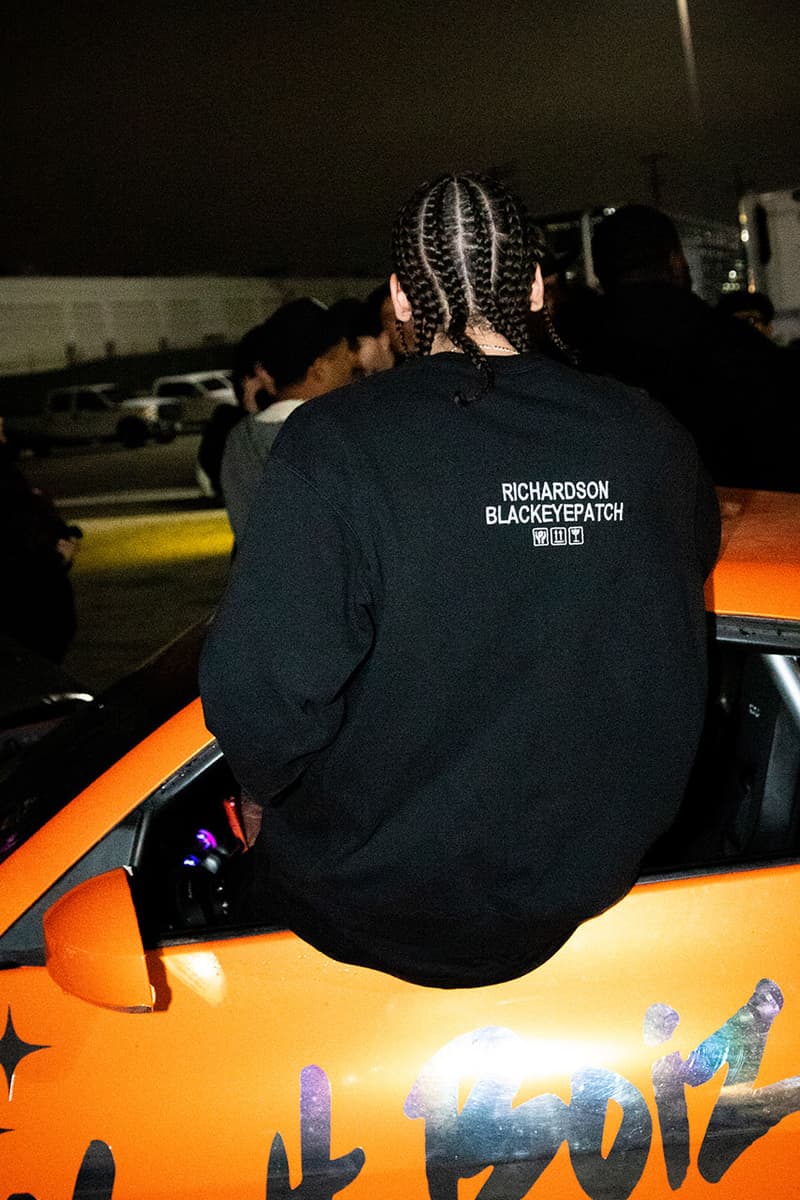リチャードソンとブラックアイパッチが初となるコラボレーションを発表 richardson blackeyepatch first collb collection release info