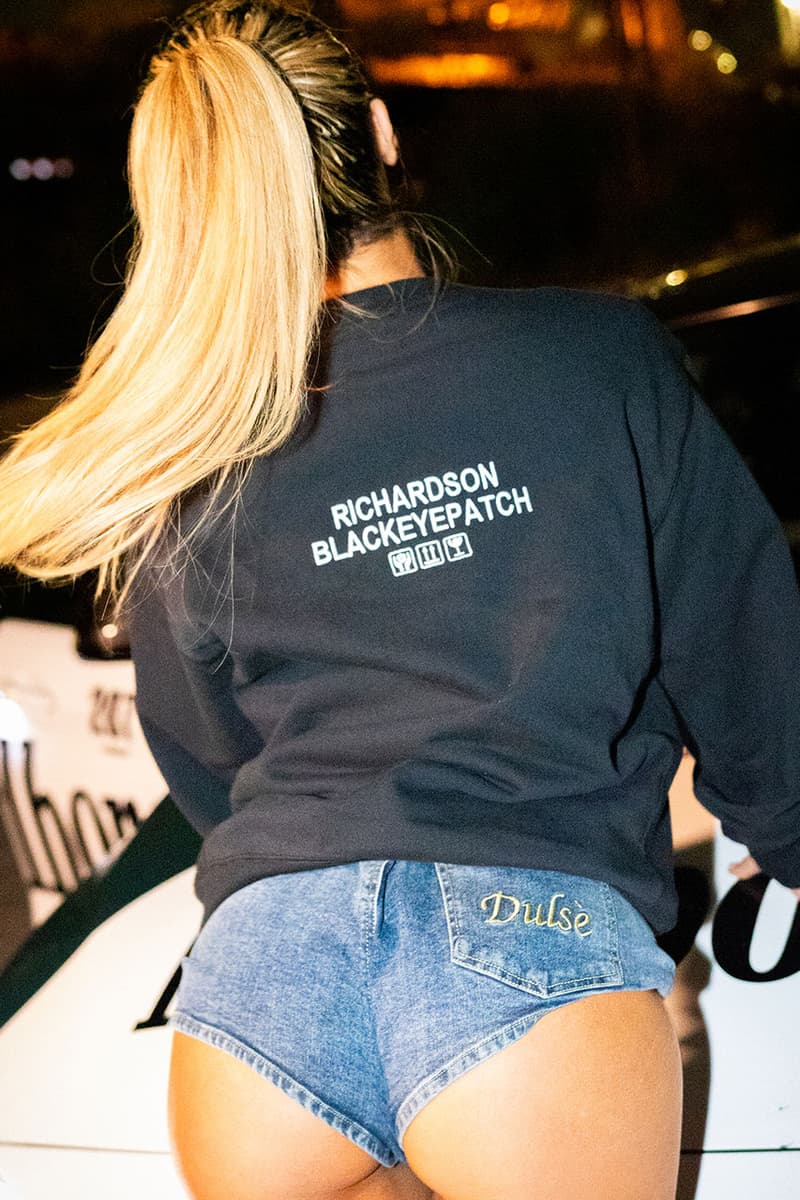 リチャードソンとブラックアイパッチが初となるコラボレーションを発表 richardson blackeyepatch first collb collection release info