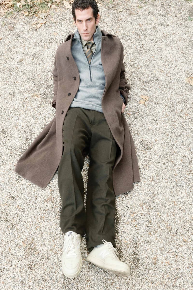 オーラリーとニューバランスが新作コラボウェア T500を発売 AURALEE x New Balance T500 Release Info 