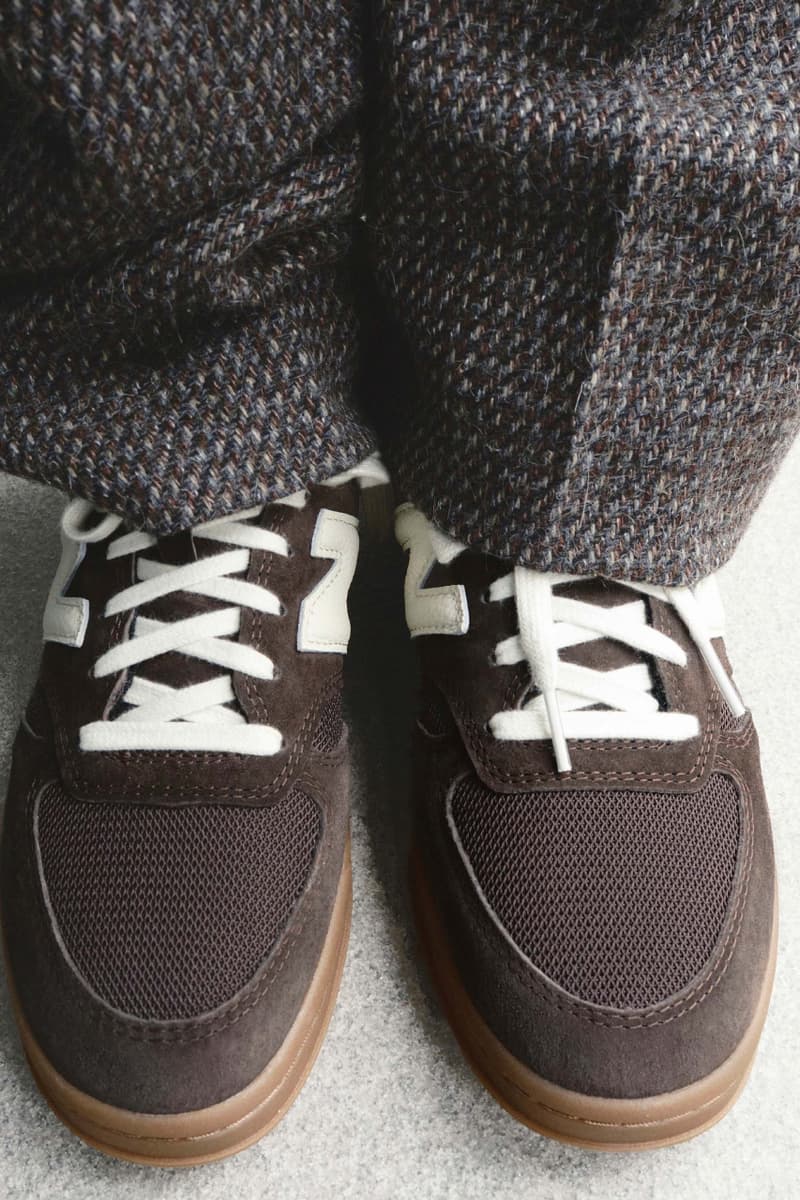 オーラリーとニューバランスが新作コラボウェア T500を発売 AURALEE x New Balance T500 Release Info 