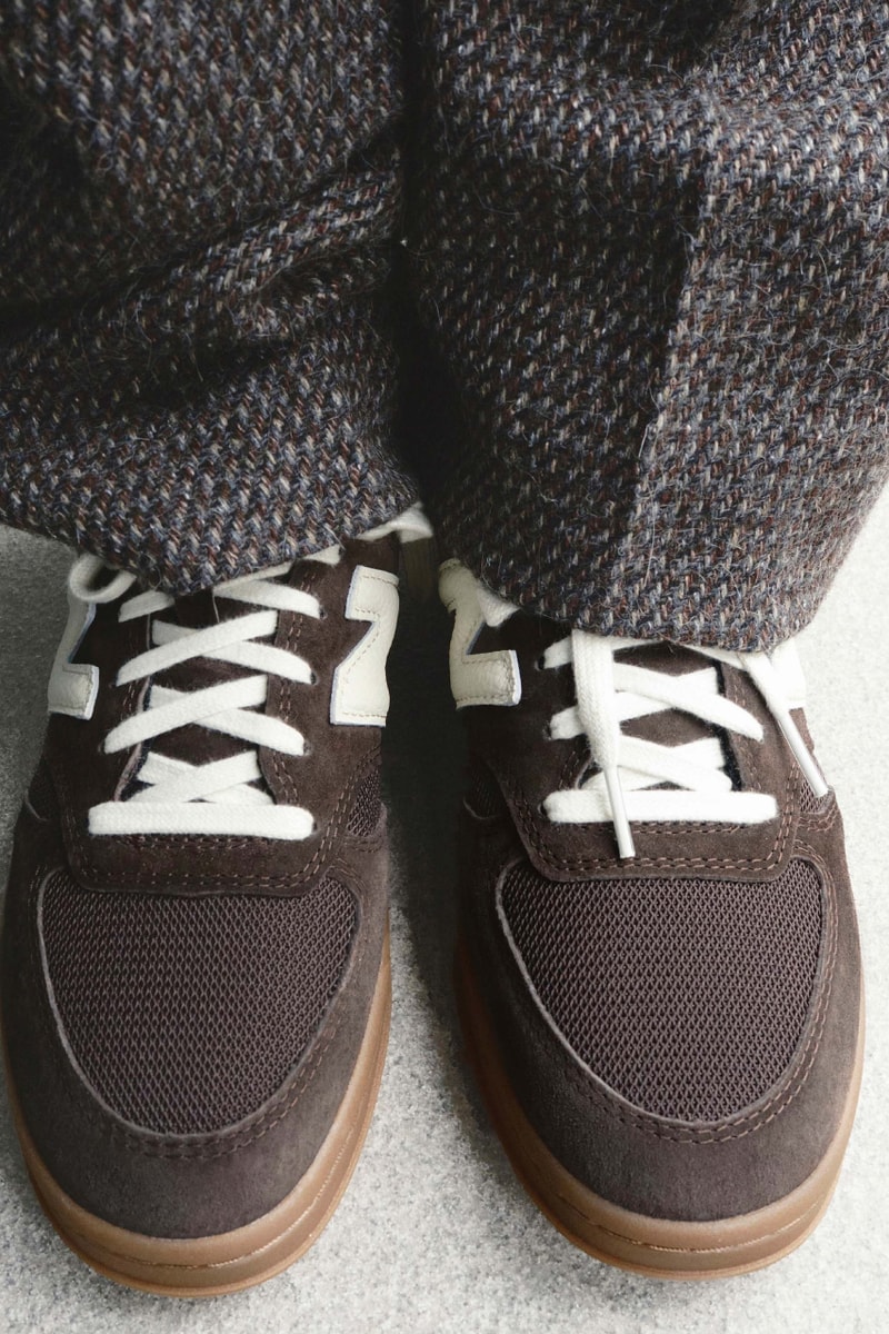 オーラリーとニューバランスが新作コラボウェア T500を発売 AURALEE x New Balance T500 Release Info 