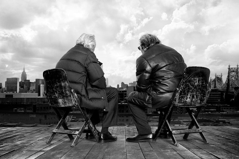 モンクレールより新キャンペーン ウォーマートゥゲザーを発表 moncler al pacino robert de niro warmer together release info