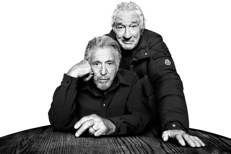 モンクレールより新キャンペーン ウォーマートゥゲザーを発表 moncler al pacino robert de niro warmer together release info