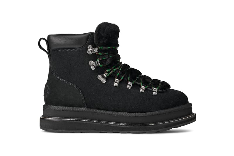 sacai x UGG®︎ によるコラボフットウェア3種の発売日が決定　サカイ　アグ