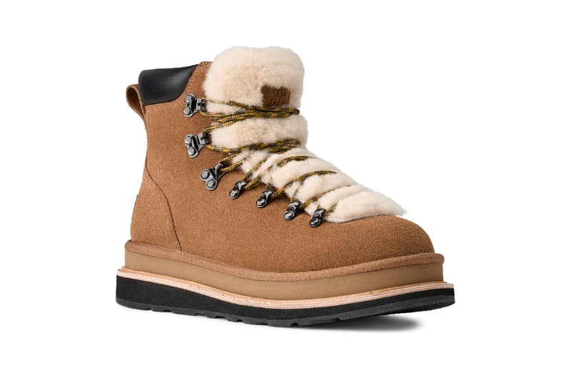 sacai x UGG®︎ によるコラボフットウェア3種の発売日が決定　サカイ　アグ