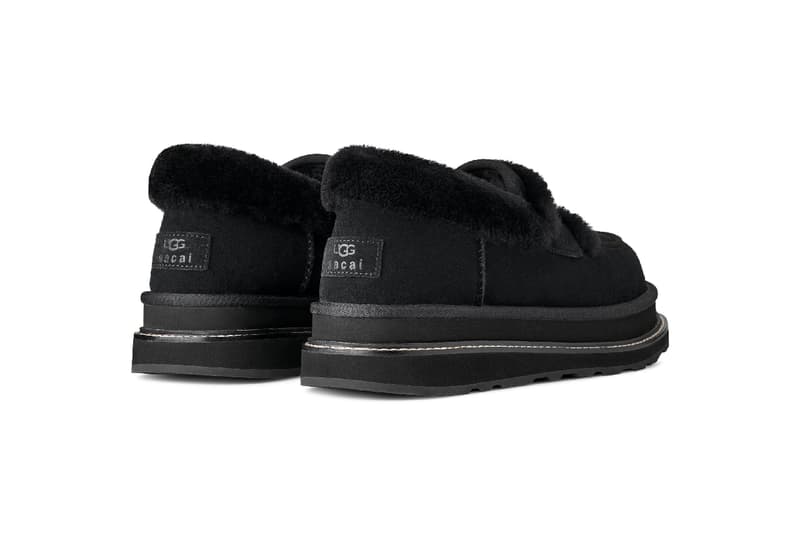 sacai x UGG®︎ によるコラボフットウェア3種の発売日が決定　サカイ　アグ