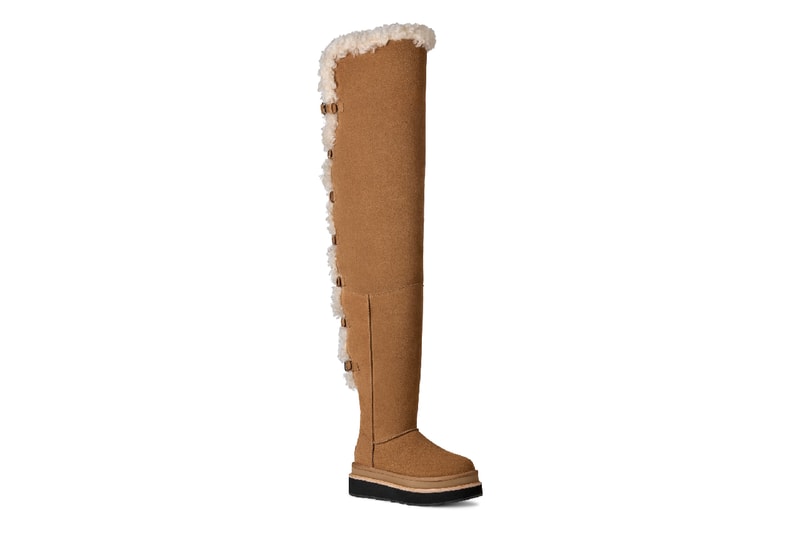 sacai x UGG®︎ によるコラボフットウェア3種の発売日が決定　サカイ　アグ