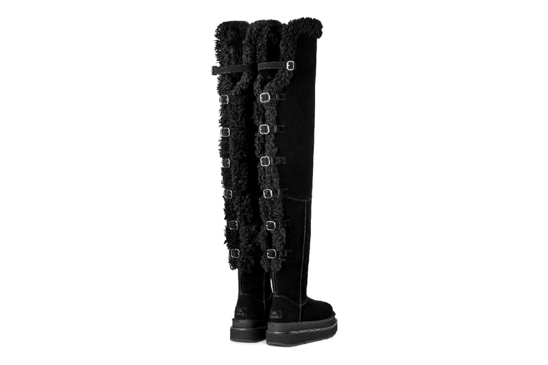 sacai x UGG®︎ によるコラボフットウェア3種の発売日が決定　サカイ　アグ