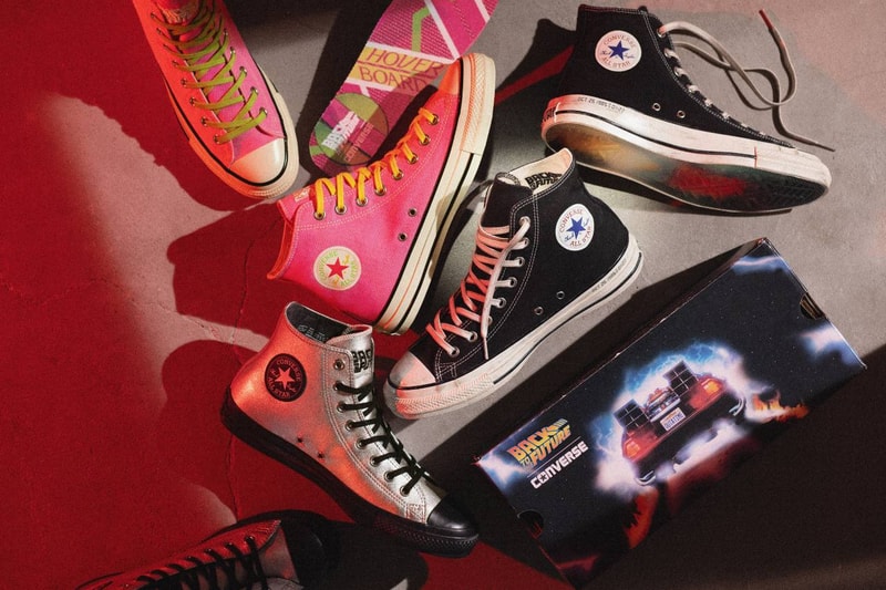 コンバースがバック・トゥ・ザ・フューチャーとのコラボモデルを発売　Converse Back to the Future collaboration release info