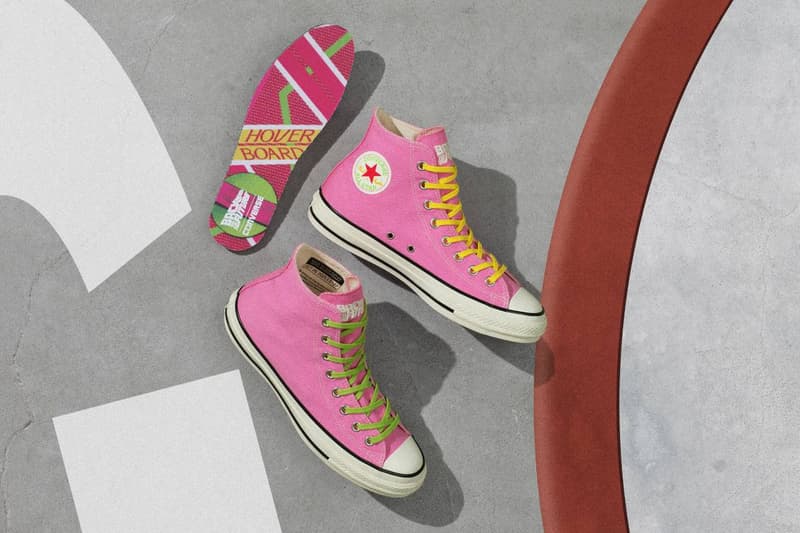 コンバースがバック・トゥ・ザ・フューチャーとのコラボモデルを発売　Converse Back to the Future collaboration release info
