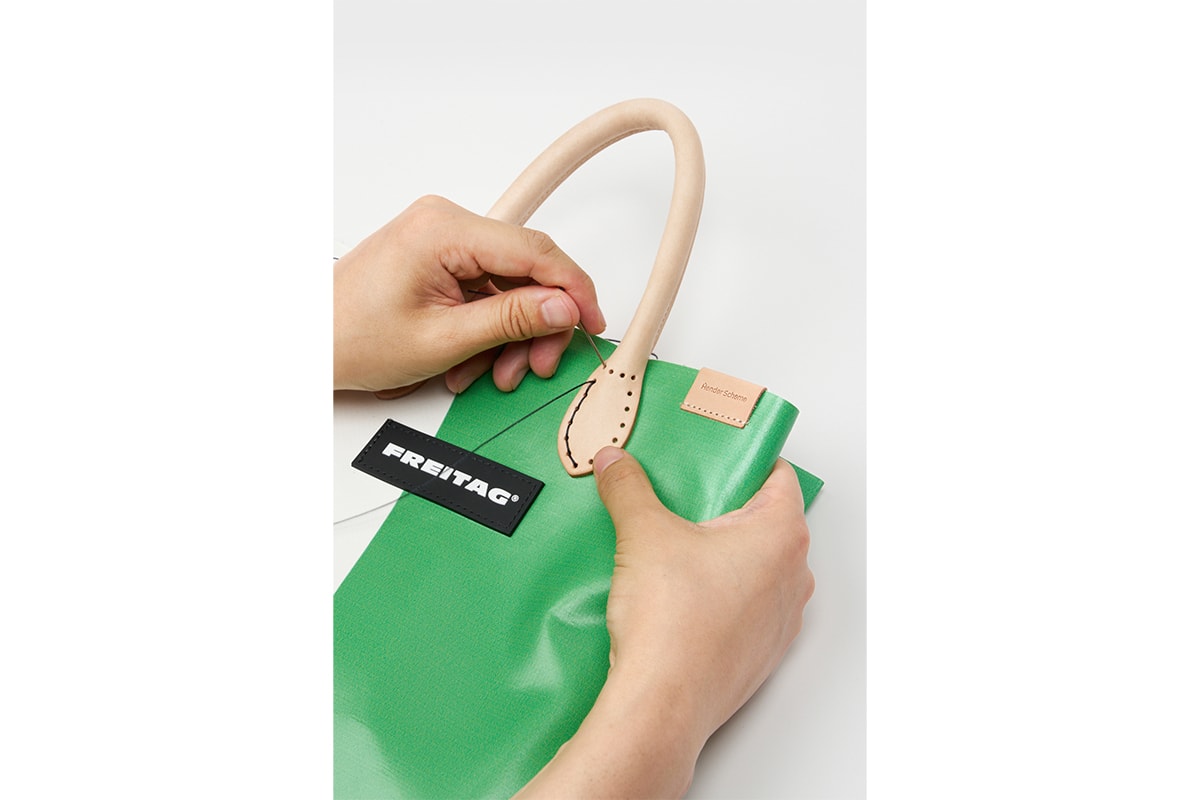 エンダースキーマxフライターグによるコラボプロジェクトの第2弾がローンチ hender scheme freitag collabo project release info