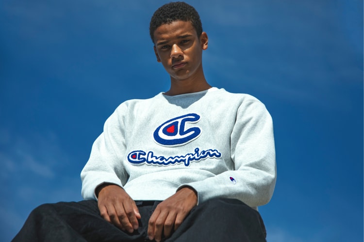 Champion x NAIJEL GRAPH のコラボレーション限定アイテムが発売