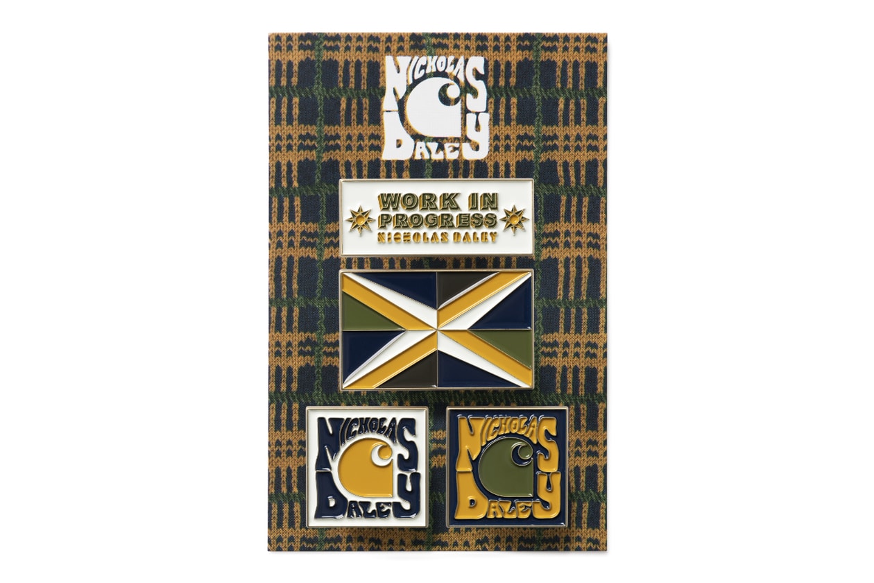 ニコラス デイリー x カーハート WIP コラボコレクションがローンチ NICHOLAS DALEY Carhartt WIP release info