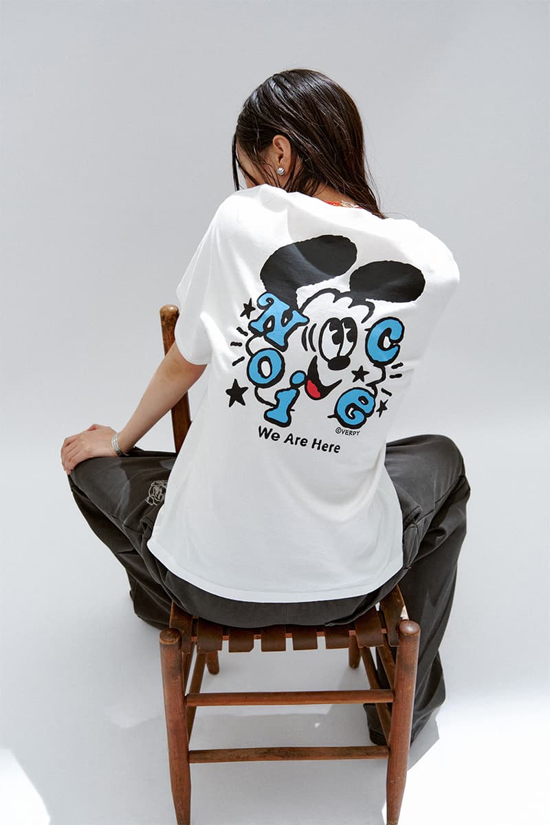 ノイスとヴェルディによるコラボコレクションが登場 noice verdy collabo collection release info