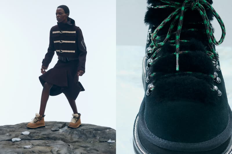 UGG®︎ & sacai によるコラボフットウェアがリリース　アグ& サカイ