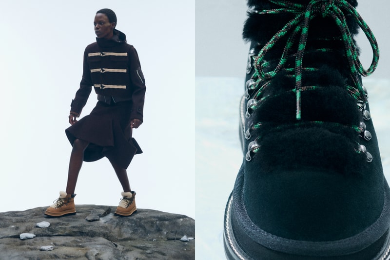 UGG®︎ & sacai によるコラボフットウェアがリリース　アグ& サカイ