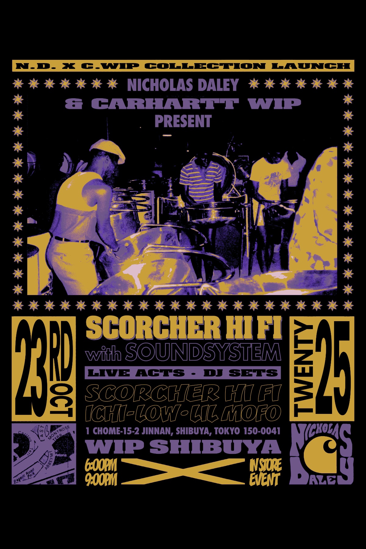 ニコラス デイリー x カーハート WIP コラボコレクションがローンチ NICHOLAS DALEY Carhartt WIP release info